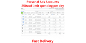 Facebook Ads Accounts: limit 250usd Spending Power for Marketing Mavericks - Unlock Infinite Advertising Potential with 250usd Spend Personal Ads Accounts