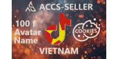 TikTok - Vietnam iP⭐100 followers⭐Avatar, name⭐Verified by email⭐Cookies