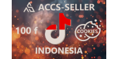 TikTok - Indonesia iP⭐100 followers⭐Verified by email⭐Cookies