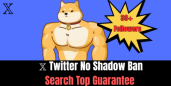 New Twitter  X  No Shadow Ban / Search Top Guarantee / with 20+ Followers